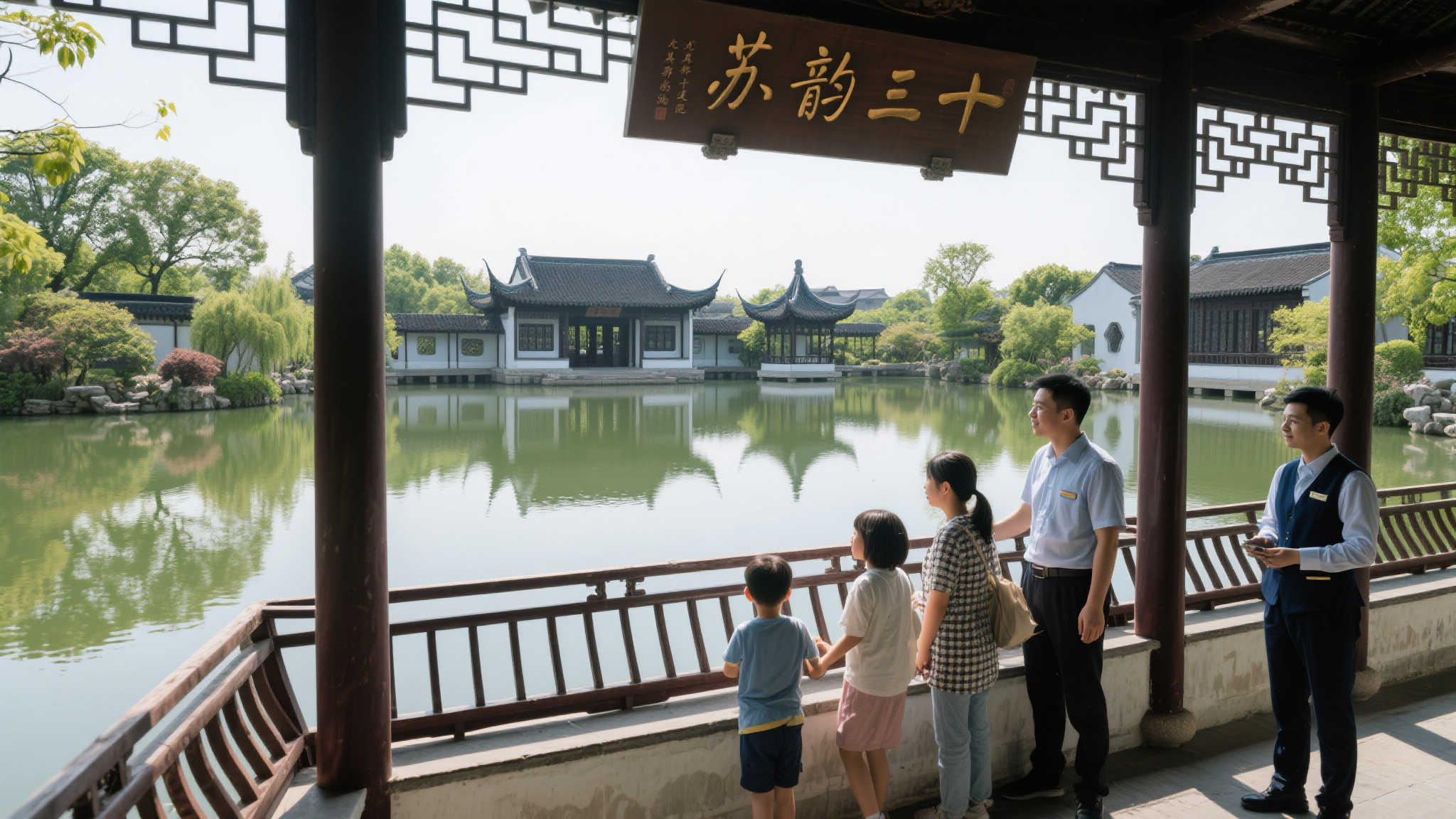 南京4比0获胜后致歉常州:苏韵十三园免费向常州市民开放 小李是常州本地人,得知苏韵十三园免费开放的消息后,